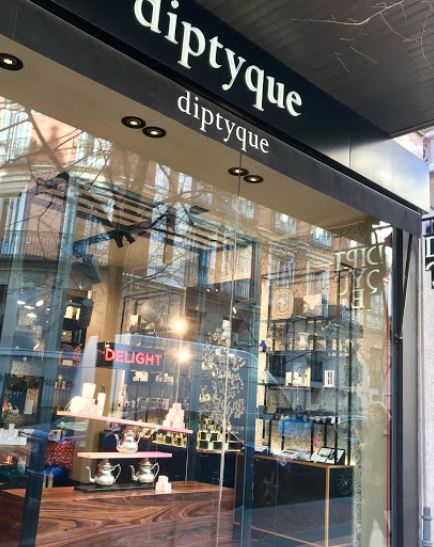 Boutique Diptyque en el barrio de Salamanca en Madrid